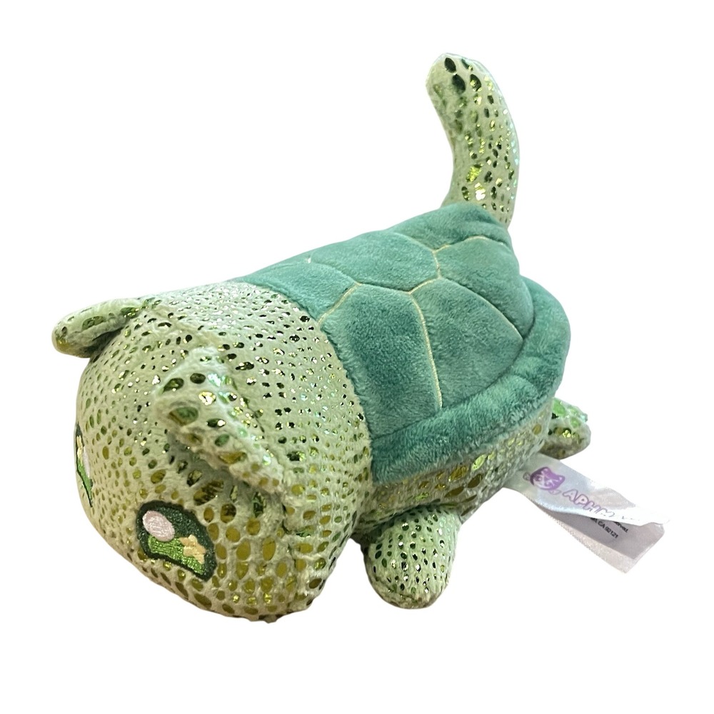 Aphmau MeeMeows Turtle Cat Plush Animal Green Under the Sea Mystery Cute Kitty